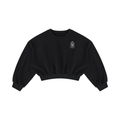 Guardian Angel Cropped Crewneck Sweatshirt