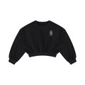 Cathedral Sentinel Boxy Cropped Crewneck Sweatshirt