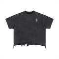 Fuck ICE Boxy Distressed Hem T-Shirt