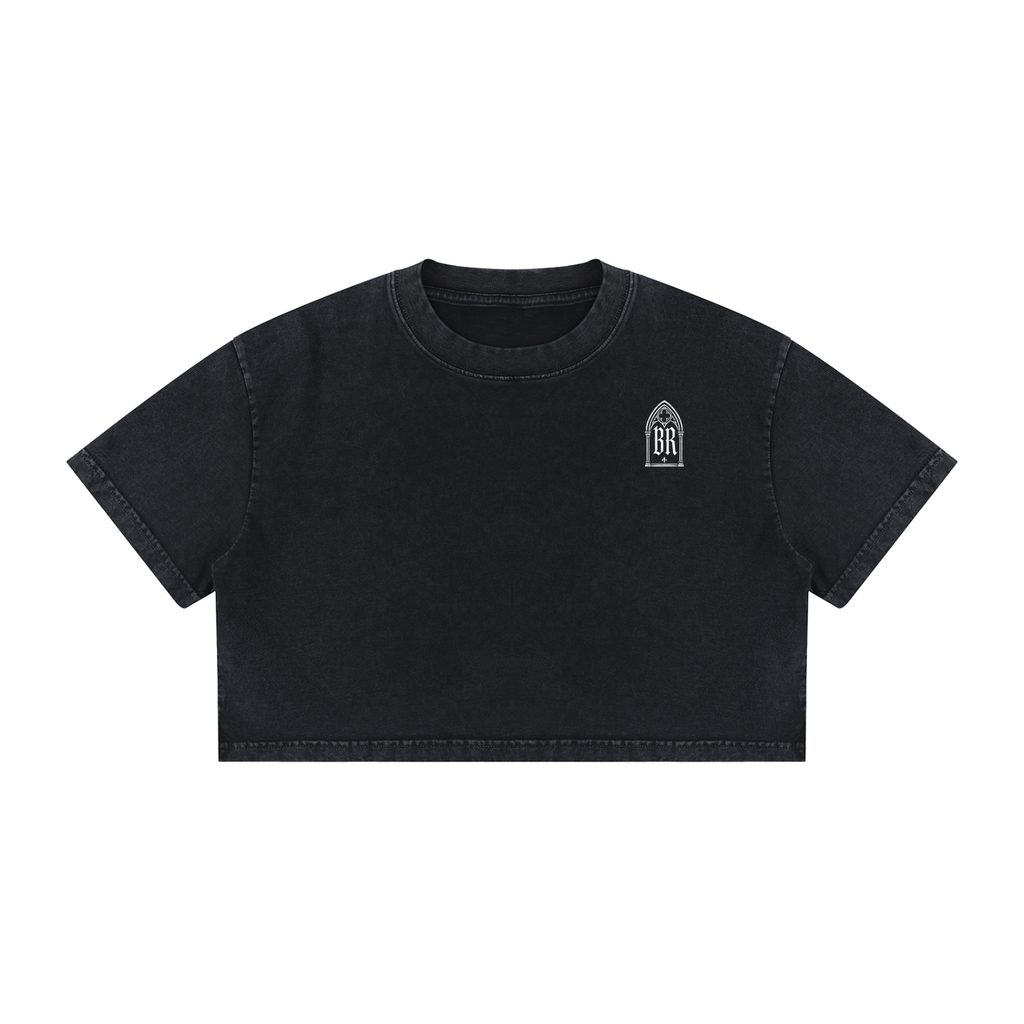 Adopt Don't Shop Cotton Crop T-Shirt