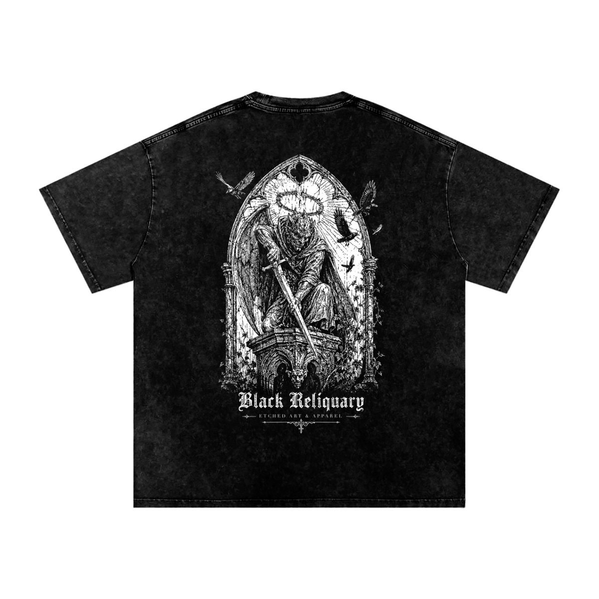 Cathedral Sentinel Oversized Cotton T-Shirt