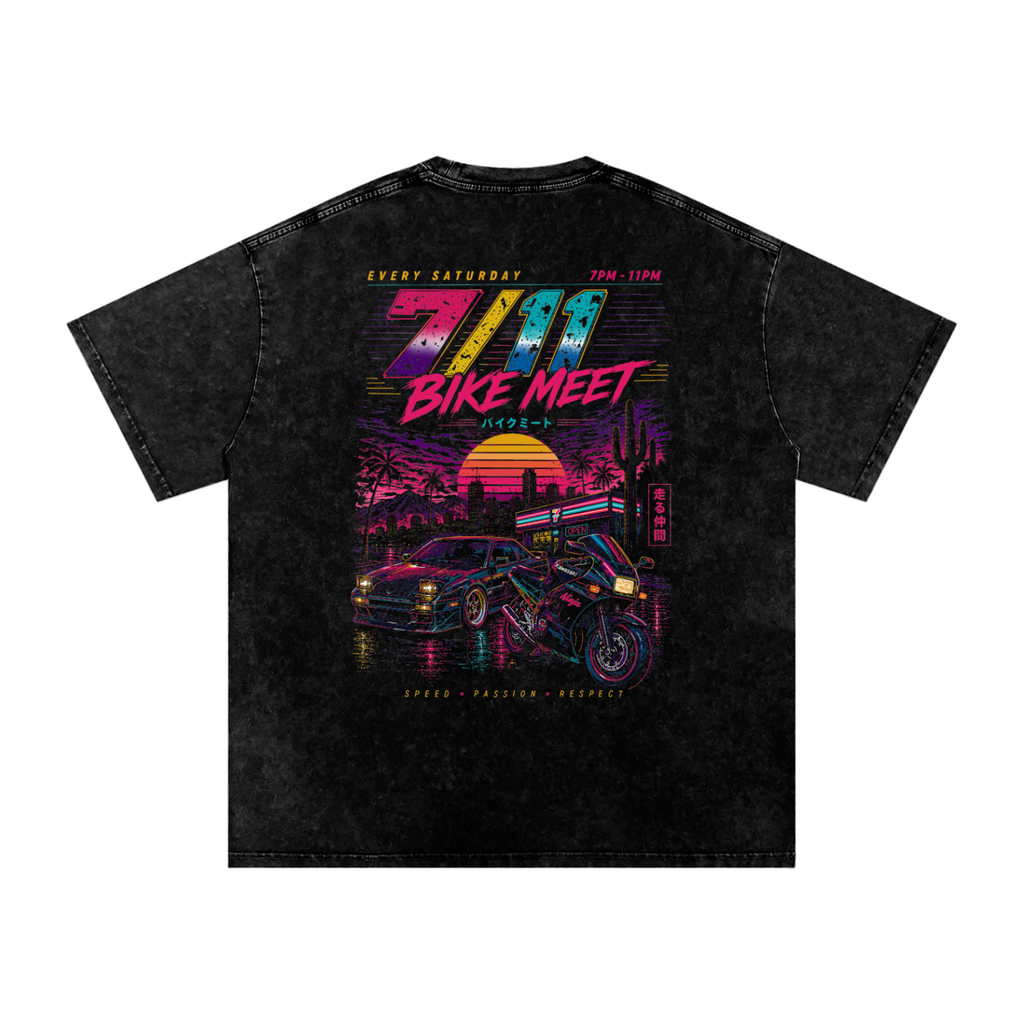 7 Eleven Oversized Cotton T-Shirt