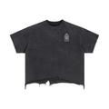 Guardian Angel Distressed Hem T-Shirt